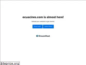 ecuacines.com