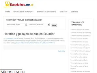 ecuadorbus.com.ec