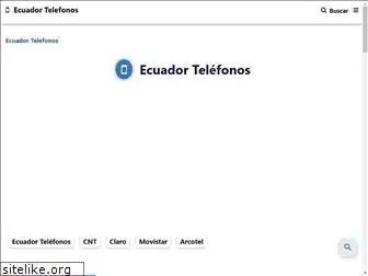 ecuadortelefonos.com