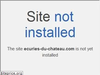 ecuries-du-chateau.com