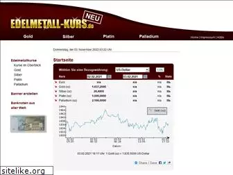 edelmetall-kurs.de