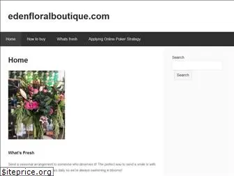 www.edenfloralboutique.com