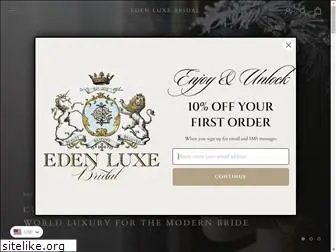 edenluxebridal.com