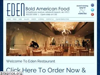 edenrestaurant.com