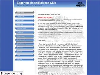 edgertonmodelrailroadclub.com