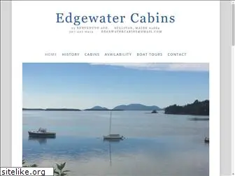 edgewatercabins.com