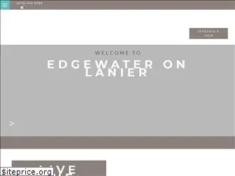 edgewateronlanier.com