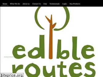 edibleroutes.com