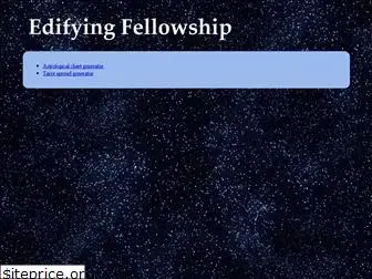 edifyingfellowship.org