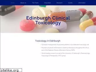 edinburghclinicaltoxicology.org
