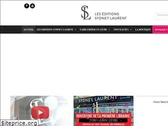 editions-sydney-laurent.fr