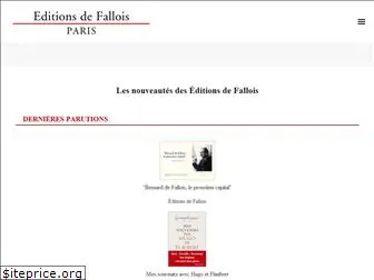 editionsdefallois.com