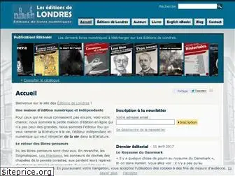 editionsdelondres.com