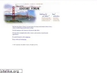 editorsforum.org