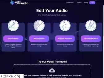 edityouraudio.com