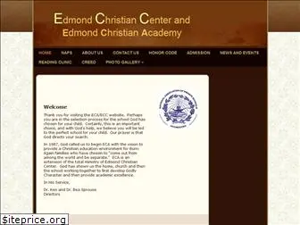 edmondchristianacademy.com