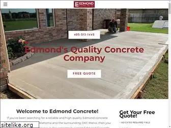 edmondconcrete.com
