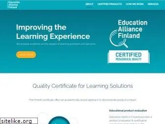 educationalliancefinland.com