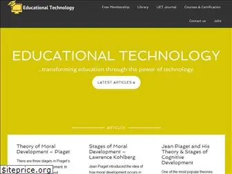 educationaltechnology.net