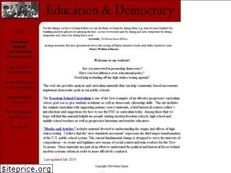 educationanddemocracy.org