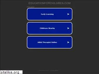 educationforchildren.com