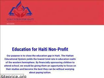 educationforhaiti.org