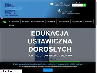 edukacjaustawicznadoroslych.eu