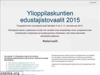 edustajistovaalit.fi