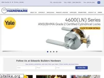 edwardsbuildershardware.com