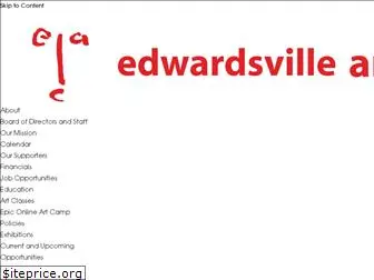 edwardsvilleartscenter.com