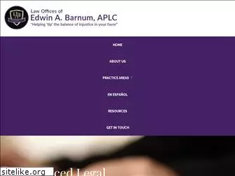 edwinbarnumlaw.com