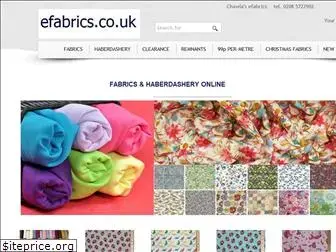 efabrics.co.uk