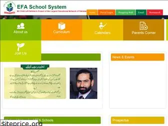efaschools.edu.pk