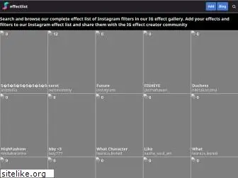 effectlist.com