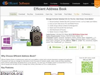 efficientaddressbook.com