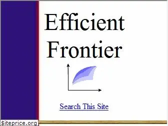 efficientfrontier.com