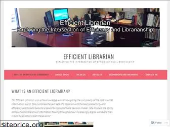 efficientlibrarian.com