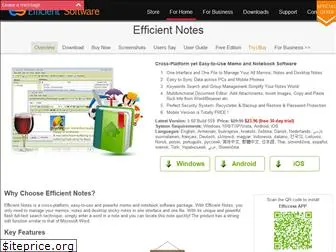 efficientnotes.com