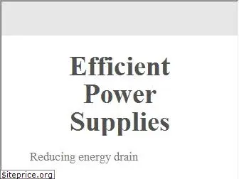 efficientpowersupplies.org