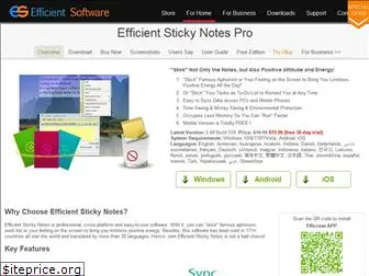 efficientstickynotes.com