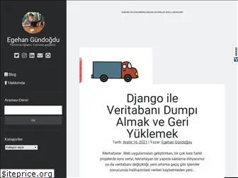 egehangundogdu.com