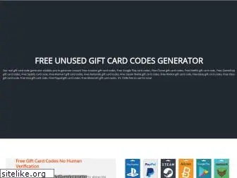 egiftcardgenerator.com