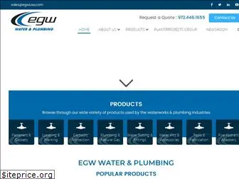 egwwaterandplumbing.com