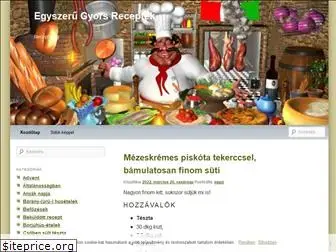 egyszerugyorsreceptek.com