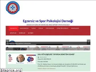 egzersizvesporpsikolojisi.org