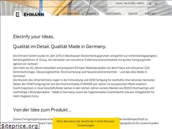 ehmann-gmbh.de