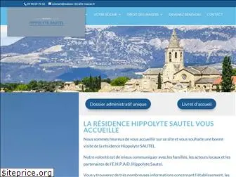 ehpad-hippolyte-sautel.com