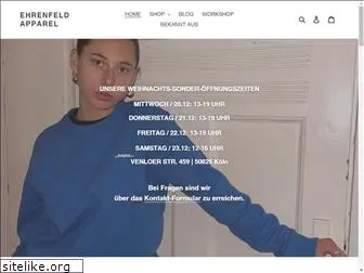 ehrenfeld-apparel.net