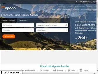 eigenanreise.opodo.de