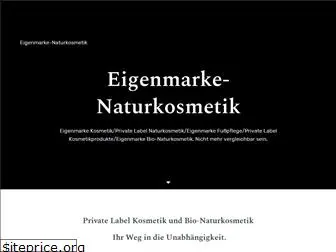 eigenmarke-naturkosmetik.de